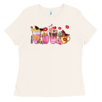 Bone boss lady coffee cups Ladies Tee - NancyCooperArtShop