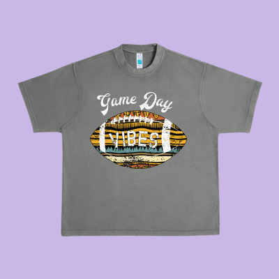 Game Day Vibes Urban Heavy Tee Designed By Bettercallsaul