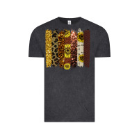 Vintage Black fall glitter brush strokes Vintage Tee - Bettercallsaul