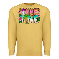 Antique Gold Summer Time Premium Sweatshirt - CowhideDigitalArt