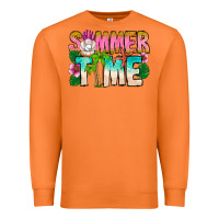 Carrot Summer Time Premium Sweatshirt - CowhideDigitalArt