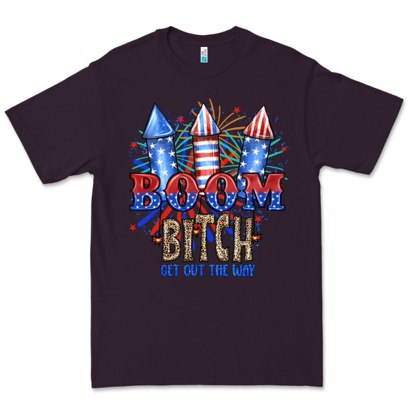Boom Bıtch Get Out The Way Premium Tee by JahusDesignShop | Teevron