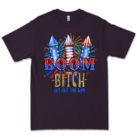 Plum Boom Bıtch Get Out The Way Premium Tee - JahusDesignShop