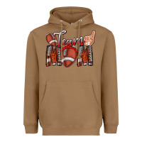 Toasted Coconut team mom Heavyweight Hoodie - CowhideDigitalArt