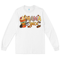 White Mama spice Long Sleeve Tee - NancyCooperArtShop