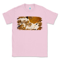 Bubblegum Pink leopard cowhide brushstroke Classic Tee - Jasminsmagicworld