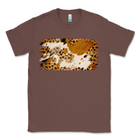 Chestnut leopard cowhide brushstroke Classic Tee - Jasminsmagicworld