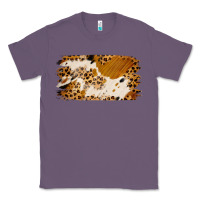 Lavender leopard cowhide brushstroke Classic Tee - Jasminsmagicworld