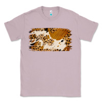 Lilac leopard cowhide brushstroke Classic Tee - Jasminsmagicworld