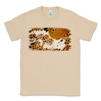 Mushroom leopard cowhide brushstroke Classic Tee - Jasminsmagicworld