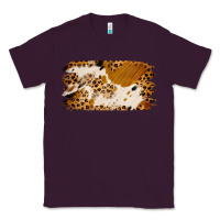 Plum leopard cowhide brushstroke Classic Tee - Jasminsmagicworld