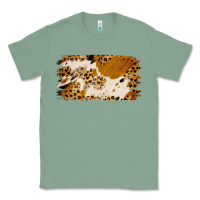 Sage leopard cowhide brushstroke Classic Tee - Jasminsmagicworld