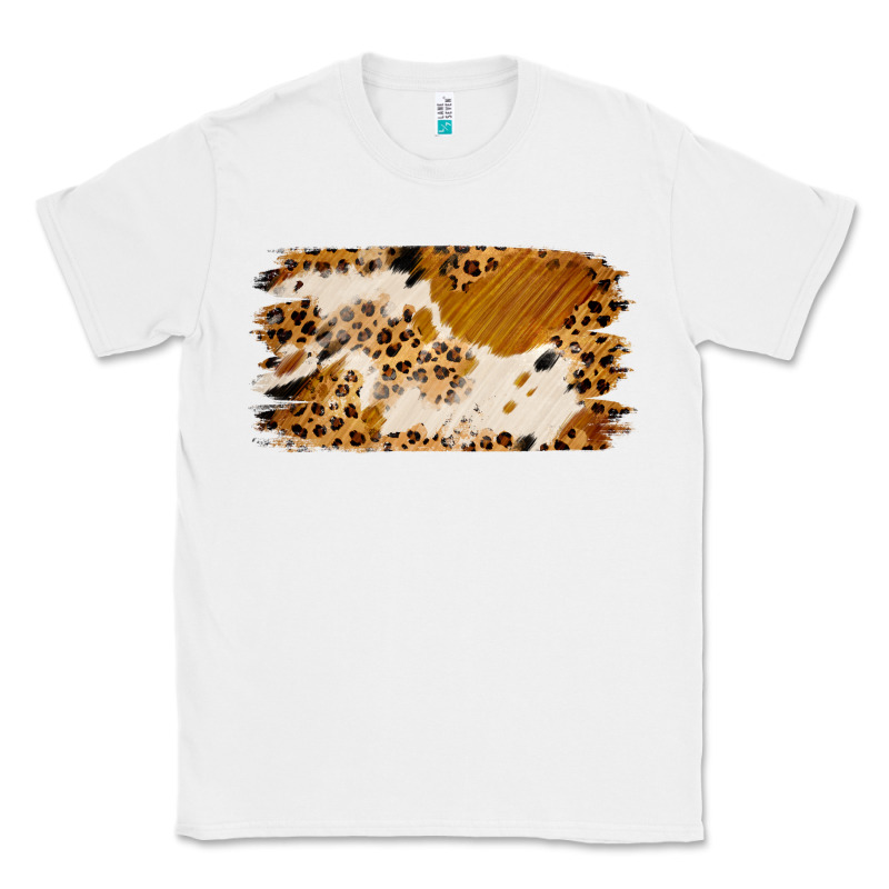 Leopard Cowhide Brushstroke Classic Tee by Jasminsmagicworld | Teevron