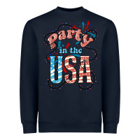Navy Party in the USA 4th of july Heavyweight Sweatshirt - HowdyJamesFarm