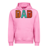 Fuchsia Pink dad Urban Hoodie - Artiststas