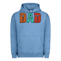 Pigment Pebble Blue dad Urban Hoodie - Artiststas