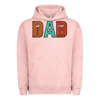 Pigment Salmon dad Urban Hoodie - Artiststas
