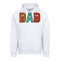 White dad Urban Hoodie - Artiststas