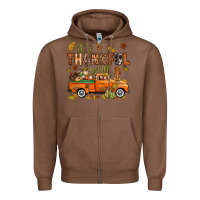 It's Thankful Y'all With Truck Bbs Zipper Hoodie | Teevron