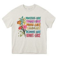 Cream women of the bible Heavy Core Tee - JahusDesignShop