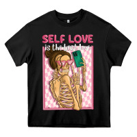 Black self love is the best love Heavy Core Tee - MaliasSmallBusiness