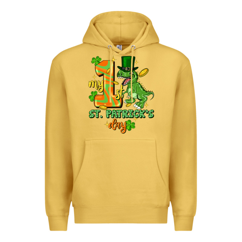 My First St. Patricks Day Premium Hoodie by FaDigitalArtStudio | Teevron