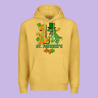 My First St. Patricks Day Premium Hoodie Designed By Fadigitalartstudio