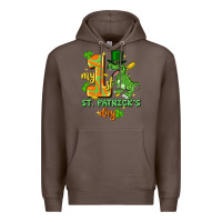 Coffee my first st. patricks day Premium Hoodie - FaDigitalArtStudio