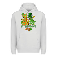 Dove Grey my first st. patricks day Premium Hoodie - FaDigitalArtStudio