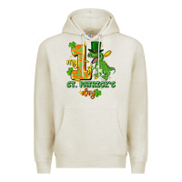 Oatmeal Heather my first st. patricks day Premium Hoodie - FaDigitalArtStudio