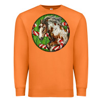 Carrot Horse Christmas Premium Sweatshirt - LillyAllenDesigns