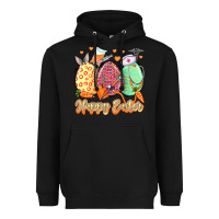 Black Happy Easter Eggs Nurse Heavyweight Hoodie - LillyAllenDesigns