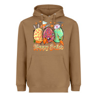 Toasted Coconut Happy Easter Eggs Nurse Heavyweight Hoodie - LillyAllenDesigns