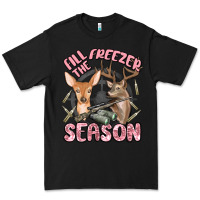 Black fill the freezer season Premium Tee - MaliasSmallBusiness