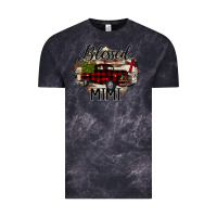 Cloud Black Blessed Mimi Christmas Truck Vintage Tee - Bettercallsaul