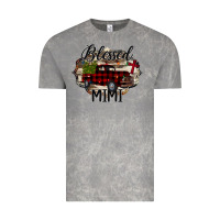 Blessed Mimi Christmas Truck Vintage Tee | Teevron