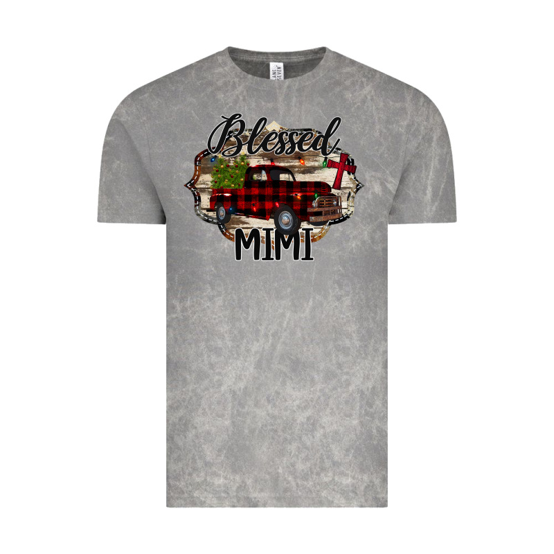 Blessed Mimi Christmas Truck Vintage Tee by Bettercallsaul | Teevron