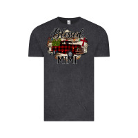 Vintage Black Blessed Mimi Christmas Truck Vintage Tee - Bettercallsaul