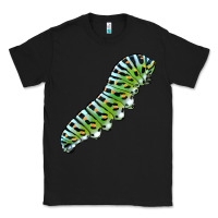 Black Papilio Machaon Caterpillar Classic Tee - LillyAllenDesigns