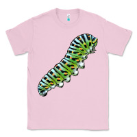 Bubblegum Pink Papilio Machaon Caterpillar Classic Tee - LillyAllenDesigns