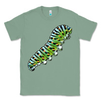 Sage Papilio Machaon Caterpillar Classic Tee - LillyAllenDesigns
