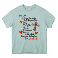 Arona for god so loved the world Heavy Core Tee - MaliasSmallBusiness