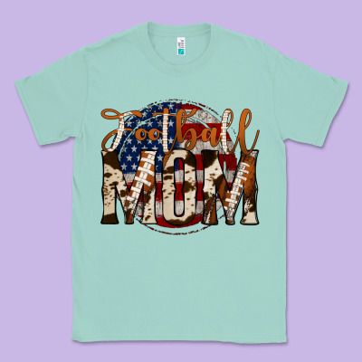 Football Mom Classic Tee Designed By Jasminsmagicworld