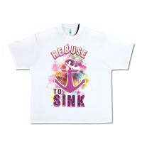 White Rebuse To Sink Urban Heavy Tee - Bettercallsaul