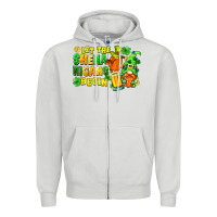 Dove Grey Let the shenanigans begin St. Patrick's Day Zipper Hoodie - FaDigitalArtStudio