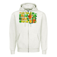 Oatmeal Heather Let the shenanigans begin St. Patrick's Day Zipper Hoodie - FaDigitalArtStudio