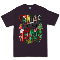 Plum santas favorite registered nurse Premium Tee - MaliasSmallBusiness