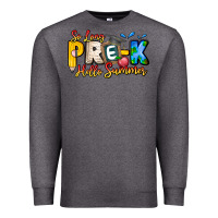 Charcoal Heather So Long Pre K Hello Summer Premium Sweatshirt - CowhideDigitalArt
