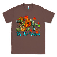 Chestnut T- Rex Tis The Season Classic Tee - RanaPortraitStore
