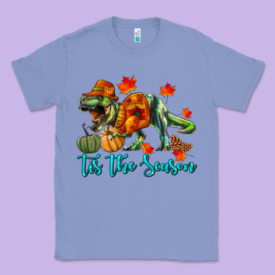 T- Rex Tis The Season Classic Tee Designed By Ranaportraitstore